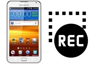 Registrare lo schermo su Samsung Galaxy Player 70 Plus