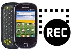 Registrare lo schermo su Samsung Galaxy Q T589R