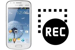 Registrare lo schermo su Samsung Galaxy S Duos S7562