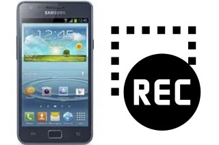 Registrare lo schermo su Samsung I9105 Galaxy S II Plus