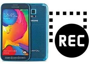 Registrare lo schermo su Samsung Galaxy S5 Sport