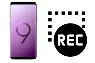 Registrare lo schermo su Samsung Galaxy S9+ Exynos