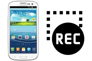 Registrare lo schermo su Samsung Galaxy S III CDMA