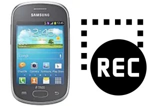 Registrare lo schermo su Samsung Galaxy Star Trios S5283