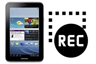 Registrare lo schermo su Samsung Galaxy Tab 2 7.0 P3110