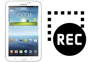 Registrare lo schermo su Samsung Galaxy Tab 3 7.0 WiFi