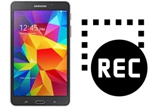 Registrare lo schermo su Samsung Galaxy Tab 4 7.0