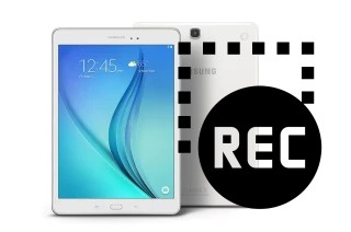 Registrare lo schermo su Samsung Galaxy Tab A 9.7