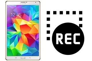 Registrare lo schermo su Samsung Galaxy Tab S 8.4