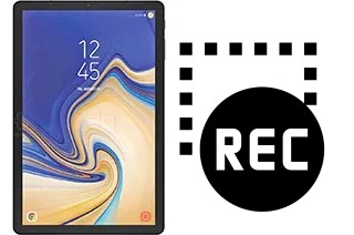 Registrare lo schermo su Samsung Galaxy Tab S4 10.5