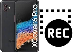 Registrare lo schermo su Samsung Galaxy Xcover6 Pro