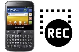 Registrare lo schermo su Samsung Galaxy Y Pro B5510