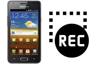 Registrare lo schermo su Samsung I9103 Galaxy R