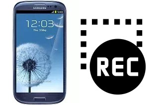 Registrare lo schermo su Samsung I9305 Galaxy S III