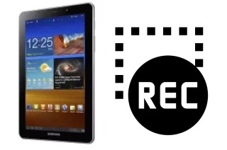 Registrare lo schermo su Samsung P6800 Galaxy Tab 7.7