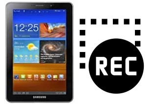 Registrare lo schermo su Samsung P6810 Galaxy Tab 7.7