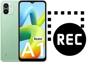 Registrare lo schermo su Xiaomi Redmi A1