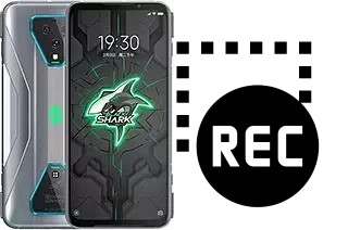 Registrare lo schermo su Xiaomi Black Shark 3 Pro