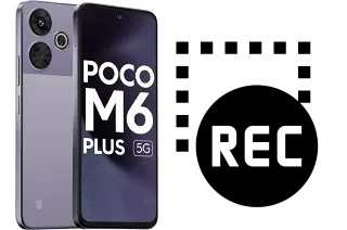 Registrare lo schermo su Xiaomi Poco M6 Plus