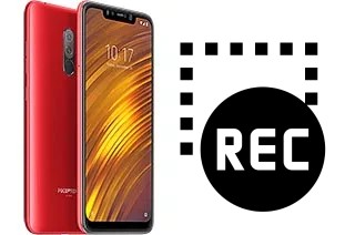 Registrare lo schermo su Xiaomi Pocophone F1