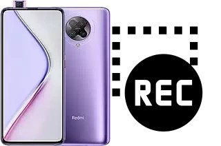 Registrare lo schermo su Xiaomi Redmi K30 Pro Zoom