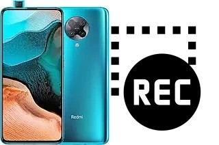 Registrare lo schermo su Xiaomi Redmi K30 Pro