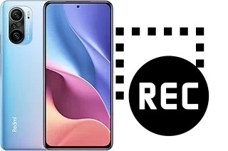 Registrare lo schermo su Xiaomi Redmi K40 Pro