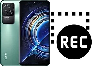 Registrare lo schermo su Xiaomi Redmi K50 Pro