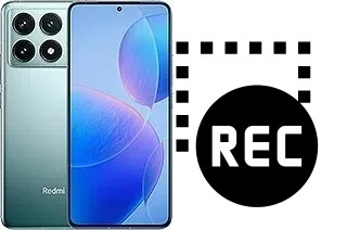 Registrare lo schermo su Xiaomi Redmi K70 Pro