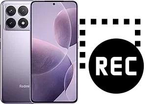 Registrare lo schermo su Xiaomi Redmi K70