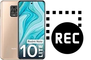 Registrare lo schermo su Xiaomi Redmi Note 10 Lite