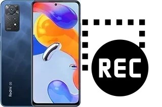 Registrare lo schermo su Xiaomi Redmi Note 11 Pro 5G