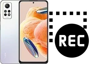 Registrare lo schermo su Xiaomi Redmi Note 12 Pro 4G