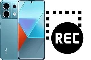 Registrare lo schermo su Xiaomi Redmi Note 13 Pro