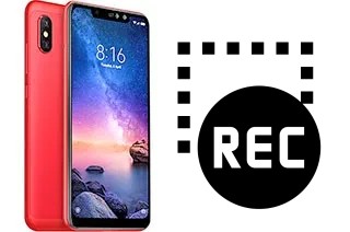 Registrare lo schermo su Xiaomi Redmi Note 6 Pro