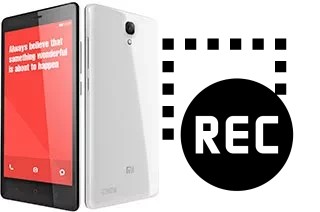 Registrare lo schermo su Xiaomi Redmi Note Prime