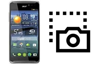 Screenshot su Acer Liquid E600