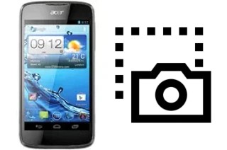 Screenshot su Acer Liquid Gallant E350