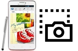 Screenshot su alcatel One Touch Scribe Easy