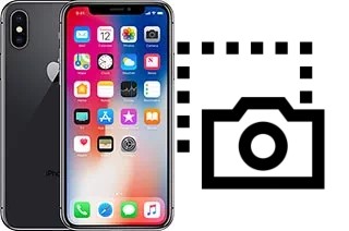 Screenshot su Apple iPhone X