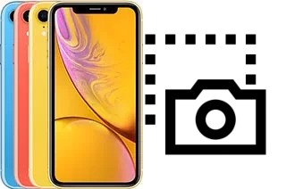 Screenshot su Apple iPhone XR