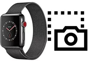 Screenshot su Apple Watch Series 3