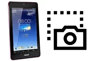 Screenshot su Asus Memo Pad HD7 8 GB