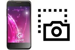 Screenshot su Gigabyte GSmart Simba SX1