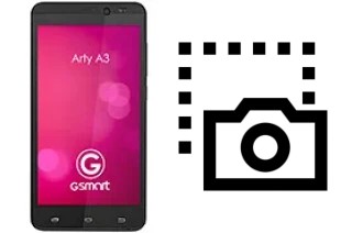 Screenshot su Gigabyte GSmart Arty A3