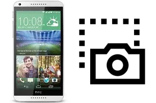 Screenshot su HTC Desire 816 dual sim