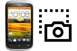 Screenshot su HTC Desire C