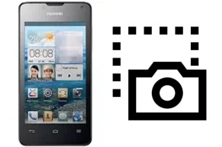 Screenshot su Huawei Ascend Y300