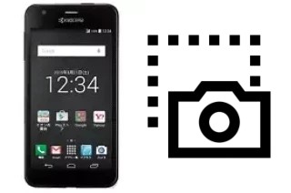 Screenshot su Kyocera S301