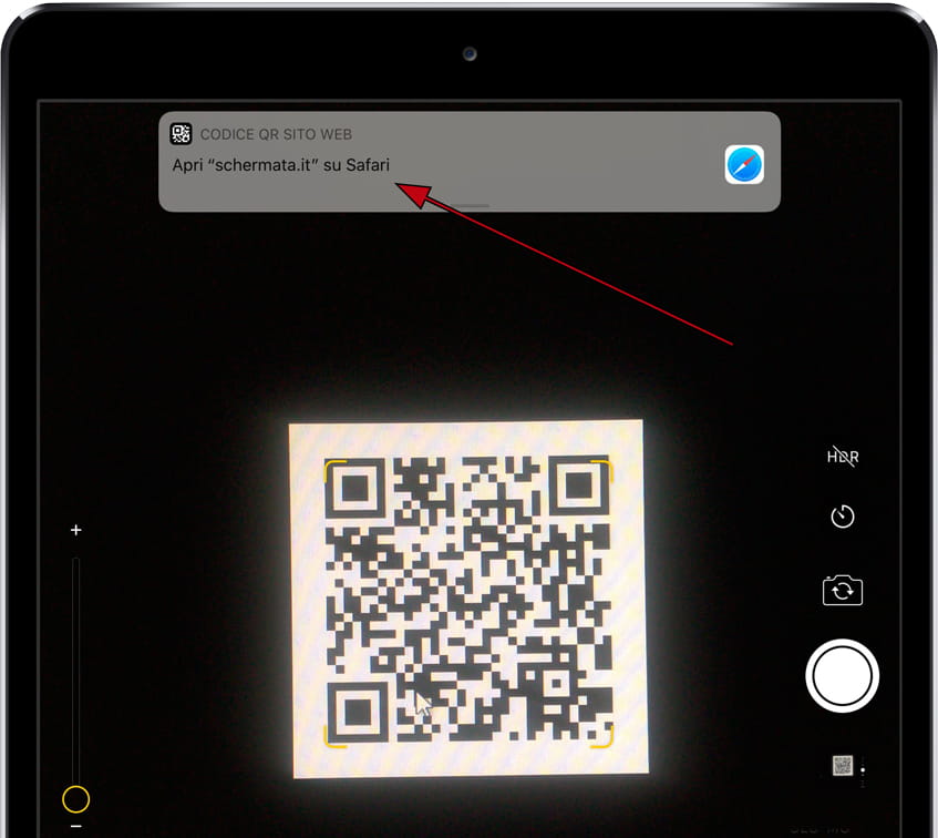 Apri il codice QR iPad 2 Wi-Fi + 3G